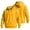 Yellow, variant on OIOLOYJM Mens Hoodies Casual Basic Oversized Drawstring Warm Athletic Hooded Sweatshirts Retro Classic Business Work Tops with Pocket Black L