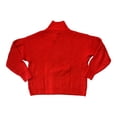 thumbnail image 2 of Vince Camuto Women's Half-Zip Pullover Ribbed Knit Fashion Sweater (Crossfire, XXL), 2 of 3
