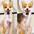 thumbnail image 5 of PATLOLLAV Dog Funny Hand Towels for Kitchen Bathroom,3D Dog Towel Gifts for Women Dog Dad Gifts for Men- Mothers Fathers Days Valentines Day Housewarming Gifts for Dog Lovers, 5 of 5