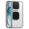 thumbnail image 1 of Pour iPhone 14 Pro Étui Souple TPU+acrylique Transparente avec Support - Gris, 1 of 5