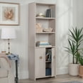 thumbnail image 2 of Sauder Grand Coast Bookcase with Doors, Dove Linen, 433247, 2 of 9