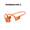 Orange, variant on New Shokz OpenRun Pro 2 - Open-Ear, Bone Conduction Sport Headphones - Sweat Resistant, Workout Headphones with 30ft Bluetooth - Secure, Comfortable Fit - Deep Bass and Smart Mic - SHOKZ App (Black)
