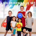 thumbnail image 3 of Juego de kickball COAMZPARTY de 8.5 pulgadas con Dodgeballs, paquete de 6 y bomba, 3 of 7