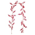 thumbnail image 1 of TIELUTT Guirlande de Noël aux Baies Rouges de 6 Pieds pour Décoration Intérieure et Extérieure de Jardin, Porte, Maison pour les Vacances d'Hiver, Pinces à Cheveux Transparentes, Mot-Clé, Pinces en Papier Hérisson, Pince à Cheveux Courte, Grande Pince à Cheveux, 1 of 6