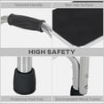 thumbnail image 3 of Metal Step Stool with Handle 1-Step Ladder Wide Anti-Slip for Outdoor Indoor, 3 of 6