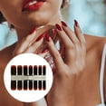 thumbnail image 3 of Nail Sticker Self-adhesive Style Not Susceptible to Allergies Waterproof Bendable Removable Paster Full Coverage Manicure Tips C1049, 3 of 7