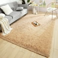thumbnail image 4 of TWINNIS Soft Indoor Fluffy Area Rugs Shaggy Floor Carpets for Living Room Bedroom Nursery Room ,6'x9',Light Tan, 4 of 7