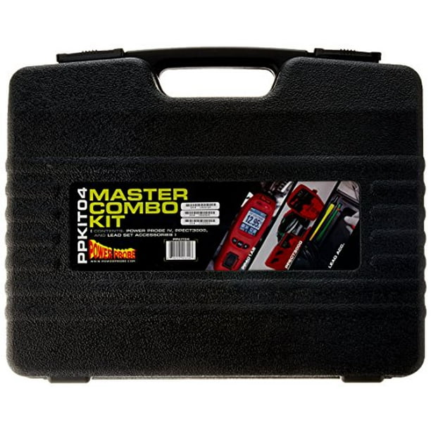POWER PROBE IV Master Combo Kit Red PPKIT04 Includes Power Probe IV with PPECT3000 and Accessories Walmart