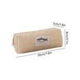 thumbnail image 3 of Hyknon Cute Shark Pencil Case, Large Capacity Vintage Pencil Zipper Pouch, Portable Stationery Makeup Bag Organizer, Classroom College Office Supplies, 3 of 6