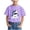 Purple, variant on Wancir Kids Favorite Trucks Dump Truck Mail Fire Garbage Truck Recycle T-Shirt 3-14T