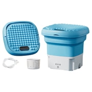 Ohufall Foldable Bucket Type Mini Washing Machine - Portable Washer For Laundry Clothes, Travel-friendly Clothes Cleaner