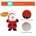 thumbnail image 3 of Keimprove Pet Dogs Christmas Toys for Small Large Dogs Christmas Plush Pet Puppy Squeaky Chew Bite Resistant Santa Claus Toys Pets Accessories Supplies Holiday Christmas Gift, 3 of 6