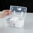 thumbnail image 5 of Large Clear Lockable Storage Box for Medication, Food, and Personal Items - Stackable Refrigerator Safe Container with Secure Lid, 5 of 8