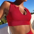 thumbnail image 3 of Alpha C Apparel Women 2 piece seamless ribbed workout yoga set, 3 of 33