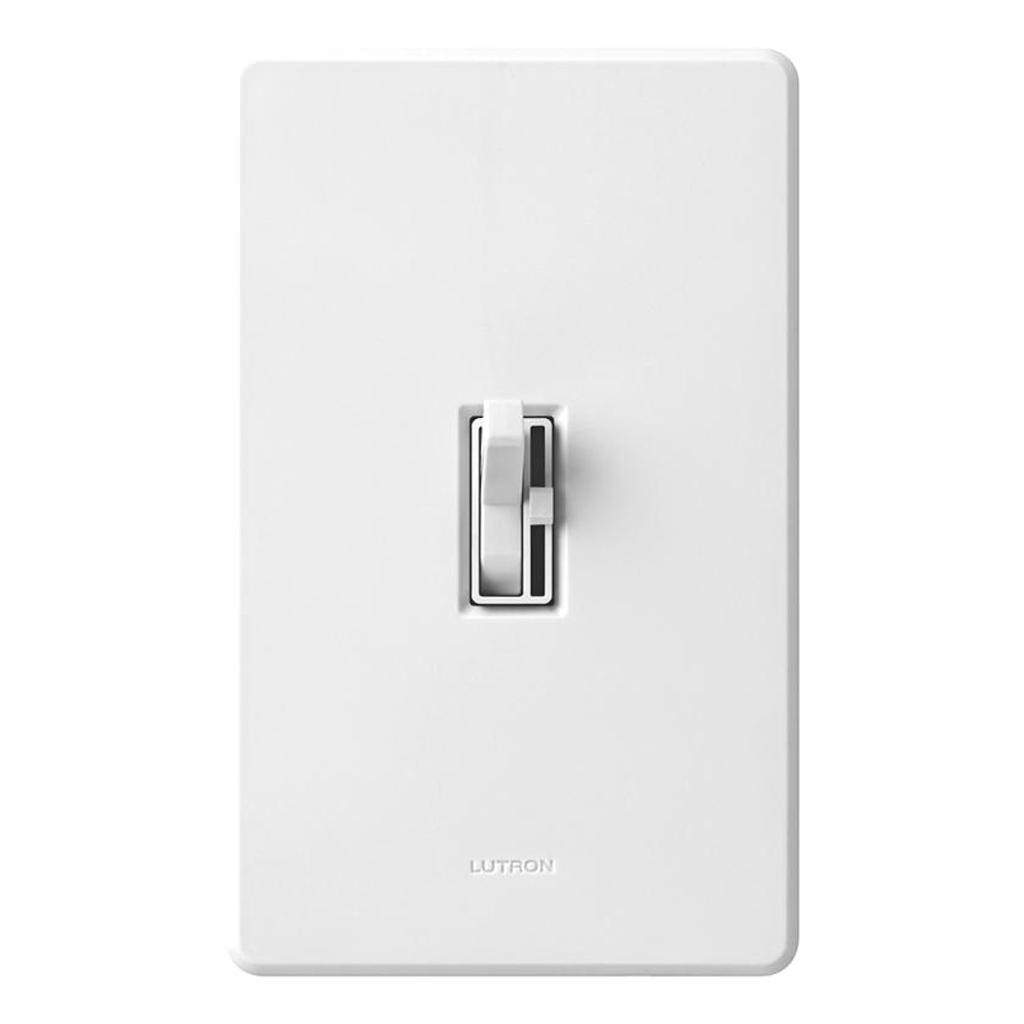 Lutron 67043 120 volt White Toggler 600 watt SinglePole / 3Way Wall
