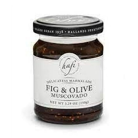 Hafi Fig and Olive Muscovado Marmalade Jar 5.29oz