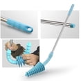 thumbnail image 5 of Desatascador de inodoro revolucionario, destapador de alta presión con estructura de acero inoxidable, desatascador de desagües de aire para varios desagües, mango ergonómico de ABS, P002, 5 of 5