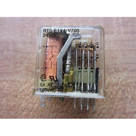 POTTER&BRUMFIELD - TE CONNECTIVITY - R10-E1X4-V700 - RELAY, 4PDT, 120VAC