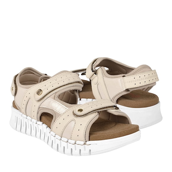 SANDALIAS LOBO SOLO MUJER 2162 PIEL BEIGE
