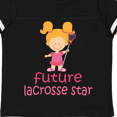 thumbnail image 4 of Inktastic Future Lacrosse Star Girl Girls Toddler T-Shirt, 4 of 5