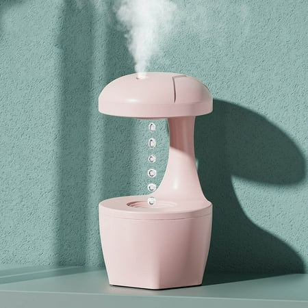 

1PC Humidifier Large Capacity For Home Office Bedroom Mini USB Desktop Air Water Droplets Backflow Aromatherapy Machine. Home Humidifiers