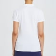 thumbnail image 1 of BALEAF Women's White Polo Shirts for Golf Short Sleeve Tops Quick Dry UPF50+ Lightweight 5-Button Pique Uniform Size XXL, 1 of 6