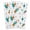 Turquoise Orange, variant on Kitchen Towel Boho Mid-Century Diamond Pattern Dish Cloths 2 Pack 18x28in,Super Absorbent Tea Hand Towels Bathroom Cleaning Cloth Modern Geometric Theme Soft Dishcloth for Drying Dishes