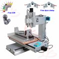 thumbnail image 2 of Fresadora CNC 3040 vertical de 5 ejes, fresadora de metal tipo columna de 1,5 KW y 2,2 KW con husillo de bolas, 110/220 V, 2 of 4