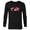 Black, variant on Disney Valentine's Day Dad Gift Family Matching Trip - Long Sleeve T-Shirt for Men - Customized-Athletic Heather