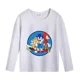 thumbnail image 4 of Camisa larga de Sonics para niños, camisa de tela para niños, estampado 2D, informal, para niño y niña, invierno, otoño, fina, para cumpleaños, regalo de Navidad, 4 of 5