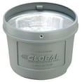 thumbnail image 4 of Global Industrial 1.5 Gal Flame Resistant Upright Plastic Outdoor Ashtray, Gray, 4 of 7