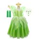thumbnail image 1 of Traje de Cosplay de Tinkerbell para niñas pequeñas, vestido de tutú de hada verde, vestido de baile de tul, ropa para niños, traje de fiesta de cumpleaños para niños pequeños, 4-5T (etiqueta 110) Gao Jinjia LED, 1 of 2