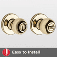thumbnail image 4 of Kwikset Polo Keyed Entry Knob in Polished Brass, 4 of 9