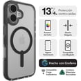 thumbnail image 2 of Funda Para iPhone 16 Con Magsafe Zagg negro, 2 of 7