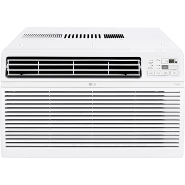 LG 12,000 BTU 115V 550 Sq ft New Window Air Conditioner with Wi-Fi and remote, White, LW1217ERSM1
