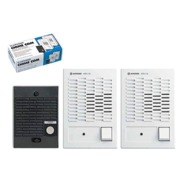 Sistema contestador de una puerta para teléfono fijo Aiphone C-123LW