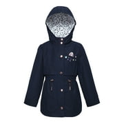Rokka&Rolla Girls' Light Rain Jacket Trench Coat, Sizes 4-16