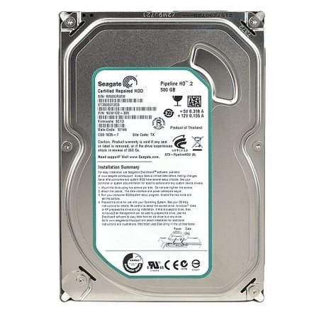 5400rpm 8mb Notebook Hard Drive - Refurbished Seagate Pipeline HD.2 3.5