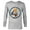 Athletic Heather, variant on Marvel Fantastic Four Super Heroes 4 Logo - Long Sleeve T-Shirt for Men - Customized-Athletic Heather