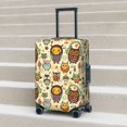 thumbnail image 6 of Hirioo Cute Owls for Elasticity Suitcase Cover (No luggage Included) Durable Luggage Protector Fits 18-32 Inch Luggage-X-Large, 6 of 7