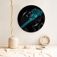 thumbnail image 2 of Lsque Geometry Dash Pattern Ceramic Decorative Plate Decorative Plates with Display Stand Personalized Porcelain Plate Ceramic Ornaments for Wall Hanging Decoration-10in, 2 of 6