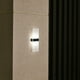 thumbnail image 4 of 2 Luces Solares para Valla, Apliques Solares Led, Exteriores Ip65, Lámparas de Pared para Jardín, Garaje y Camino., 4 of 7