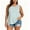 Beige, variant on hoksml Women Round Neck Sleeveless Tank Top Curved Hem Loose Plus Size Casual Tee for Summer Daily Wear