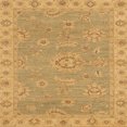 thumbnail image 1 of Ahgly Company Indoor Square Abstract Orange Oriental Area Rugs, 5' Square, 1 of 6