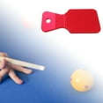 thumbnail image 2 of 2pcs Billiard Pool Cue Tip Shaper Lightweight Travel Training Sander Scuffer Red Yellow, 2 of 8