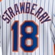 thumbnail image 5 of Camisetas de béisbol de la famosa marca de Nueva York con bordados para hombres, mujeres y jóvenes, personalizadas #12 LINDOR #18 STRAWBERRY #48 deGROM 39 DIAZ, 5 of 5