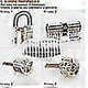 thumbnail image 2 of Kit, 25-piece Kit, Tools With 3 Clear S_a, 2 of 3