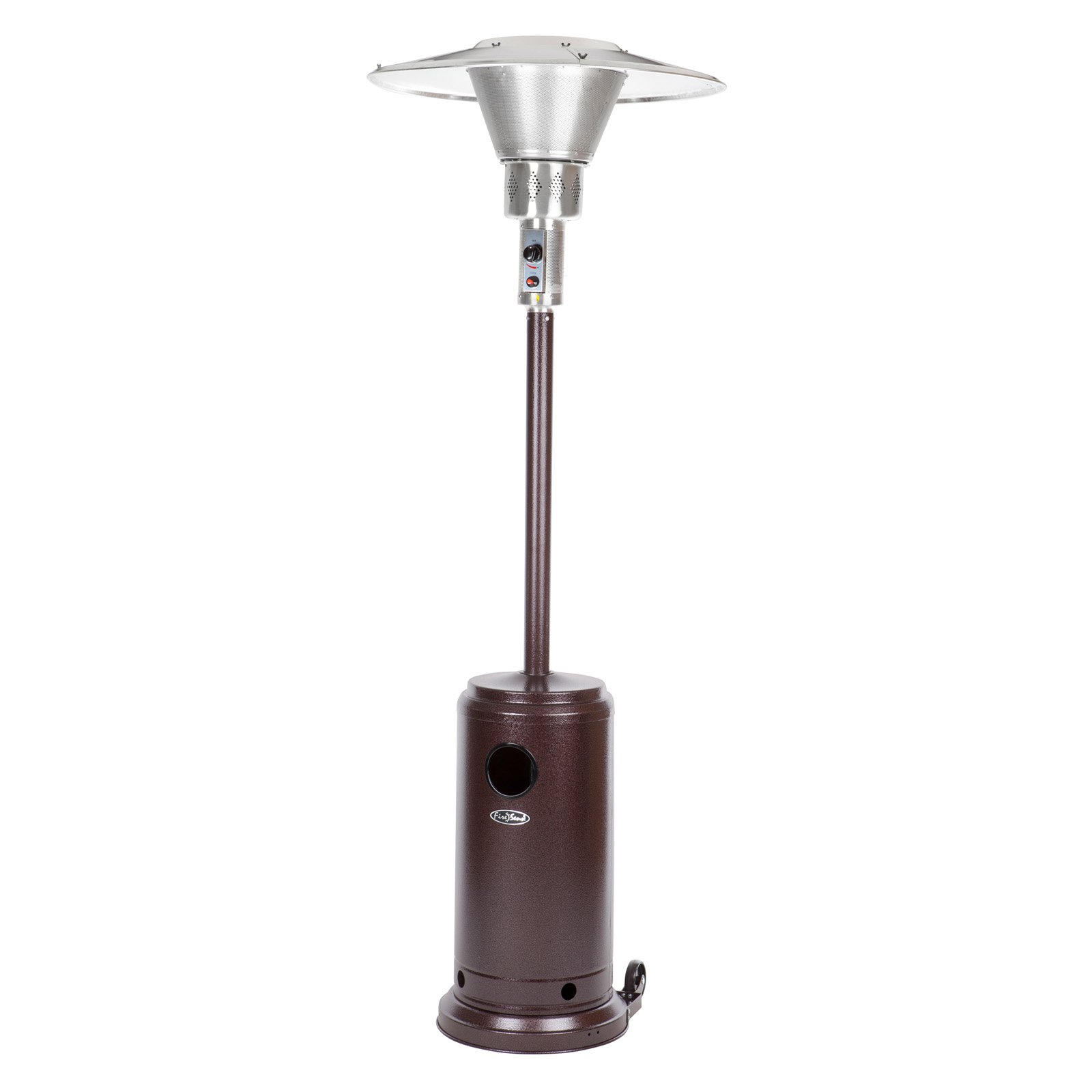 Fire Sense Hammered Prime Round 45,000 BTU Propane Patio Heater