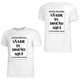 thumbnail image 1 of Playera Personalizada con Estampado Frontal y Trasero, Añade tu Texto/Foto/Logo/Diseño, 100% Algodón para Hombre, Impreso en México, Blanco, Talla Chica (S), 1 of 8