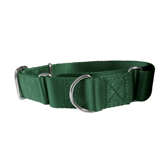K-9 Beltz Dog Collar, Martingale, Wide 1.5" 3.8 cm, Nylon Slip Collar Large (16" - 25") (40.6 - 63 cm)